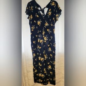 ABERCROMBIE FLORAL JUMPSUIT